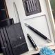 Fake Mont Blanc Black Notebook & Matte Fountain pen Gift set (3)_th.jpg